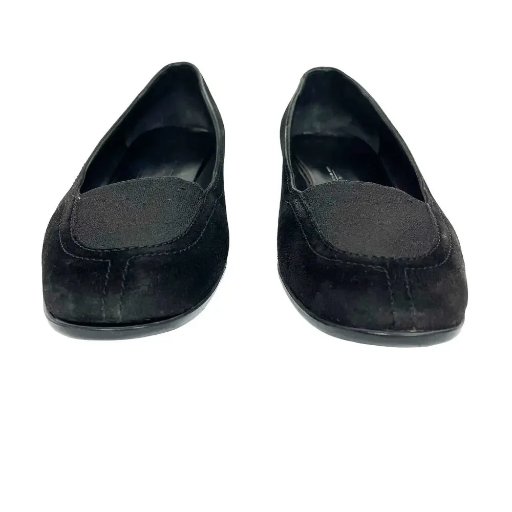 EUC - Salvatore Ferragamo Suede Wedges